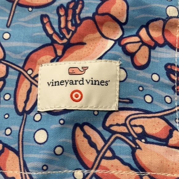 Vineyard Vines Reversible Lobster Pot Dog Bandana - Picture 2 of 4